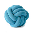 Hand-Made Knotted Ball Pillow, Size: Diameter: 25~30cm(Coral Blue) - free shipping - PMC TechLife - Order now!