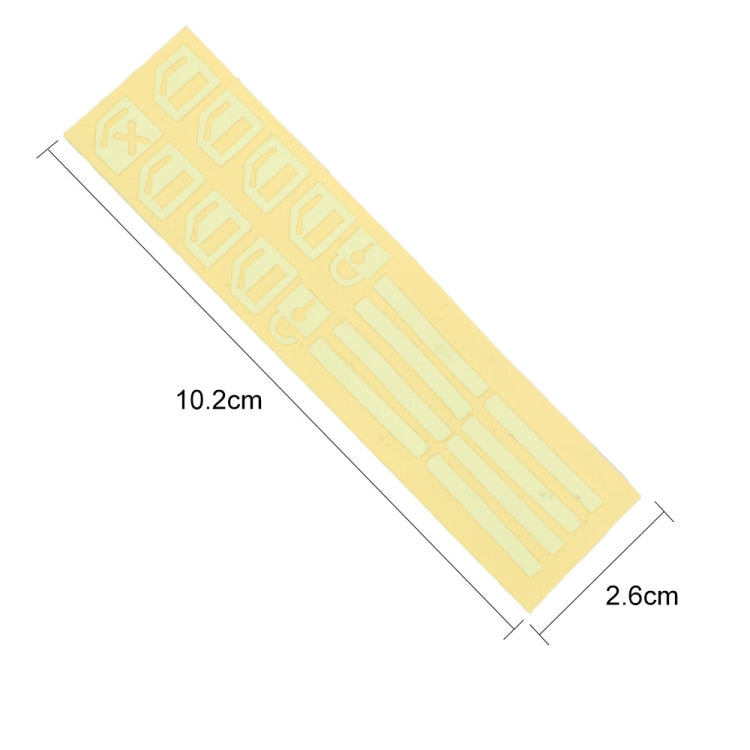 Car Window Sticker Lifter Modified Sticker Car Luminous Switch Car Window Button Car Sticker(Luminous Green)