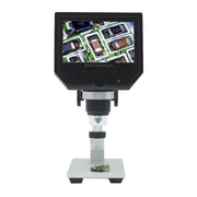 G600A HD Mobile Phone Repair Microscope 4.3 Inch Screen Digital Microscope Electron Microscope(US Plug)
