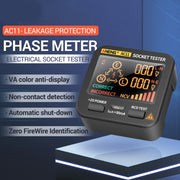 ANENG AC11 Multifunctional Digital Display Socket Tester Electrical Ground Wire Tester(UK Plug)