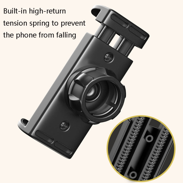 2 PCS Desktop Universal Retractable Multifunctional Mobile Phone Live Broadcast Stand, Specification: Double Positions With Fill Light
