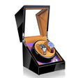 Watch Shaker Automatic Mechanical Watch Rotating Motor Winding Box, US / EU / UK Plug(Black Camel Flannel) - free shipping - PMC TechLife - Order now!