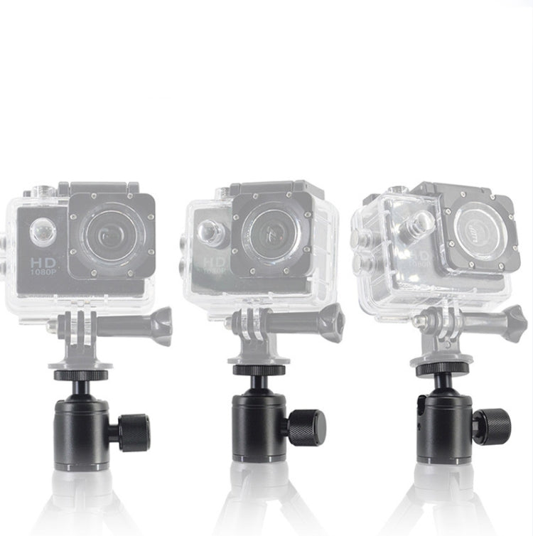 BH-901 Mini Desktop Aluminum Alloy Tripod Mini Ball Head 360 Degree Pan 90 Degree Tilt Tripod