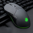 Inphic PB1 Business Office Mute Gaming Wired Mouse, Cable Length: 1.5m, Colour: Classic Back Breathing Light - free shipping - PMC TechLife - Order now!