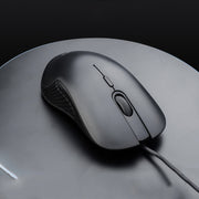 Inphic PB1 Business Office Mute Gaming Wired Mouse, Cable Length: 1.5m, Colour: Classic Back Breathing Light