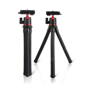 Portable SLR Camera Mobile Phone Live Mini Desktop Tripod Stand  With Head