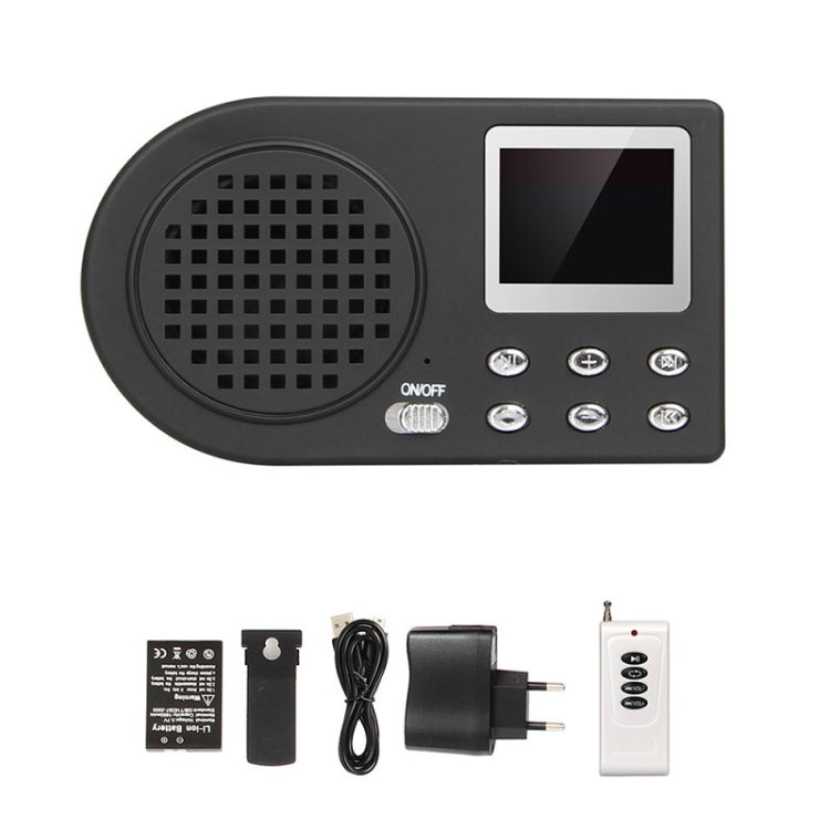 Outdoor Electronic Bird Caller Player MP3 With Wireless Remote Control(US Plug)