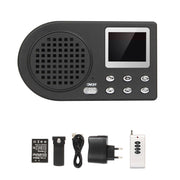 Outdoor Electronic Bird Caller Player MP3 With Wireless Remote Control(US Plug)