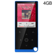E05 2.4 inch Touch-Button MP4 / MP3 Lossless Music Player, Support E-Book / Alarm Clock / Timer Shutdown, Memory Capacity: 4GB without Bluetooth(Blue)