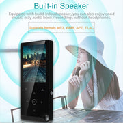 E05 2.4 inch Touch-Button MP4 / MP3 Lossless Music Player, Support E-Book / Alarm Clock / Timer Shutdown, Memory Capacity: 4GB without Bluetooth(Black)