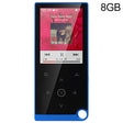 E05 2.4 inch Touch-Button MP4 / MP3 Lossless Music Player, Support E-Book / Alarm Clock / Timer Shutdown, Memory Capacity: 8GB without Bluetooth(Blue) - MP4 Player by PMC TechLife | Online Shopping South Africa | PMC TechLife | Buy Now Pay Later Mobicred