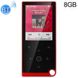 E05 2.4 inch Touch-Button MP4 / MP3 Lossless Music Player, Support E-Book / Alarm Clock / Timer Shutdown, Memory Capacity: 8GB Bluetooth Version(Red) - MP4 Player by PMC TechLife | Online Shopping South Africa | PMC TechLife | Buy Now Pay Later Mobicred