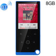 E05 2.4 inch Touch-Button MP4 / MP3 Lossless Music Player, Support E-Book / Alarm Clock / Timer Shutdown, Memory Capacity: 8GB Bluetooth Version(Blue) - MP4 Player by PMC TechLife | Online Shopping South Africa | PMC TechLife | Buy Now Pay Later Mobicred