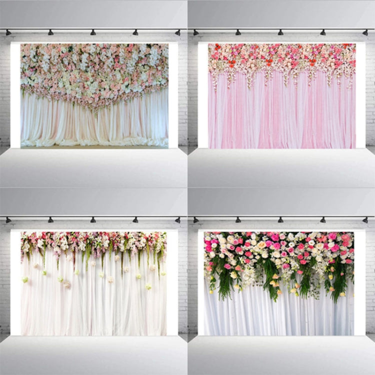 2.1m x 1.5m Flower Wall Simulation Wedding Theme Party Arrangement Photography Background Cloth(W092)