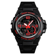SKMEI 1452 Outdoor Sports Electronic Watch Multifunctional Water-resistant Watch(Red)