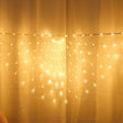 Peacock Lights LED Fishing Net Lights Outdoor Waterproof String Lights Holiday Decoration Lights, EU Plug(Warm White Light) - Holiday Lights by PMc TechLife | Online Shopping South Africa | PMc TechLife | Buy Now Pay Later Mobicred