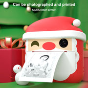 Polaroid Children Mini Print Camera Front And Rear Dual-Lens Digital Camera Toy(Christmas)