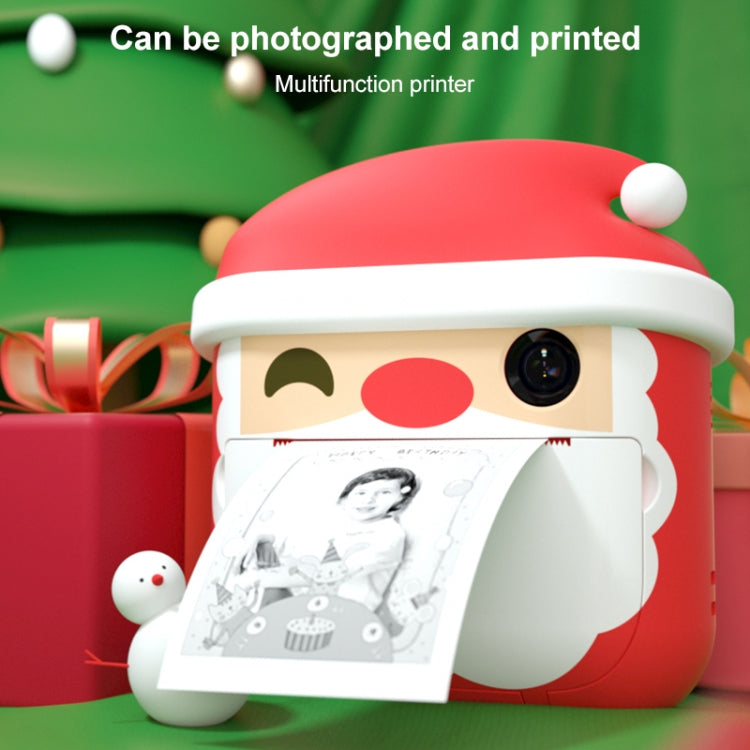 Polaroid Children Mini Print Camera Front And Rear Dual-Lens Digital Camera Toy(Christmas)