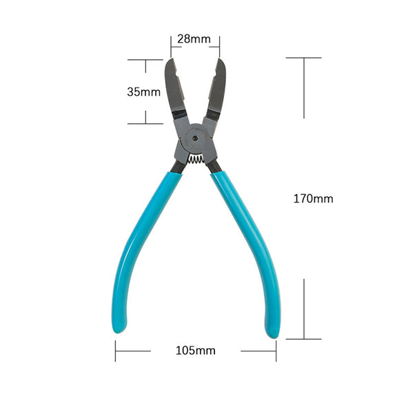 17.5cm Car Plier Auto Car Trim Clip Door Panel Diagonal Plier Rivets Fastener Trim Clip Cutter Remover Puller Tool