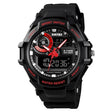 SKMEI 1357 Mens Multifunctional Sports Digital Watch Student Waterproof Watch(Red) - free shipping - PMC TechLife - Order now!