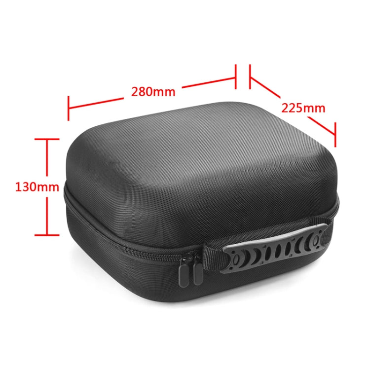 Shockproof Storage Handbag Dust-Resistant Protective Carrying Case for Airpods Max Wireless Headphones(Black)