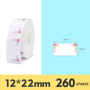 Thermal Label Paper Commodity Price Label Household Label Sticker for NIIMBOT D11(Spring Breeze)