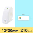 Thermal Label Paper Commodity Price Label Household Label Sticker for NIIMBOT D11(Alien Spaceship) - free shipping - PMC TechLife - Order now!