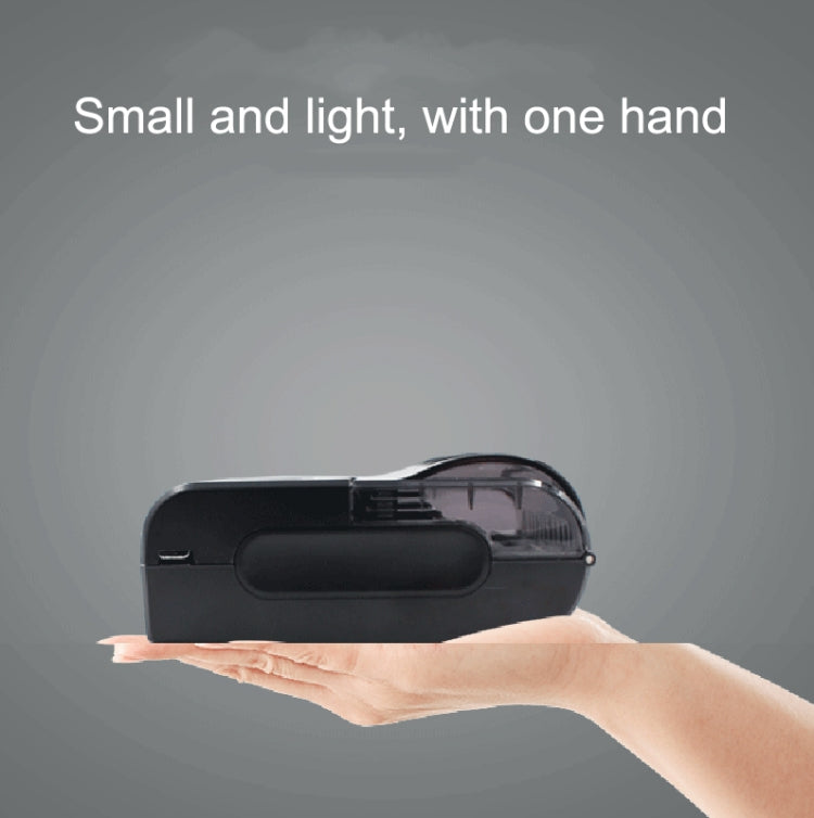 58HB6 Portable Bluetooth Thermal Printer Label Takeaway Receipt Machine, Supports Multi-Language & Symbol/Picture Printing, Model: EU Plug (Spanish)