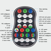 10W Mini Laser Light Magic Ball Projector Light Sound Control Flash Stage Light(AU Plug)