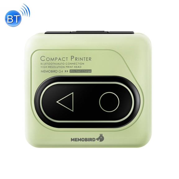 Memobird G4 Handheld Home Student Search Question Graffiti Notes Portable Bluetooth Thermal Printer(Avocado Green)