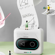 Memobird G4 Handheld Home Student Search Question Graffiti Notes Portable Bluetooth Thermal Printer(Peach Powder)