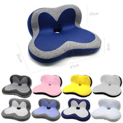 Memory Foam Petal Cushion Office Chair Home Car Seat Cushion, Size: Without Storage Bag(Starry Blue)