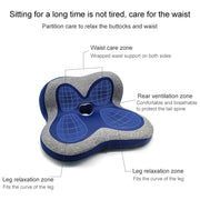 Memory Foam Petal Cushion Office Chair Home Car Seat Cushion, Size: Without Storage Bag(Starry Blue)