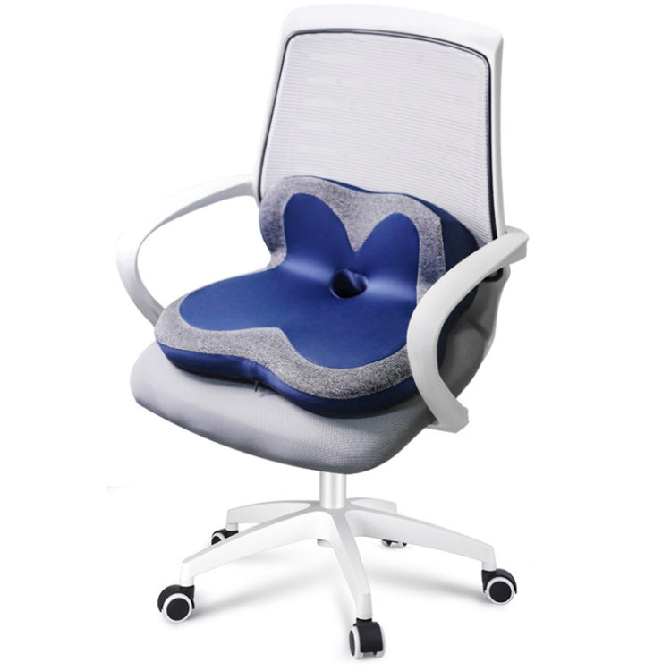 Memory Foam Petal Cushion Office Chair Home Car Seat Cushion, Size: Without Storage Bag(Starry Gray)