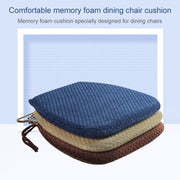 Memory Foam Thicken Stool Cushion Sofa Window Sill Bay Window Seat Cushion, Colour: Dot Paste (Purple)