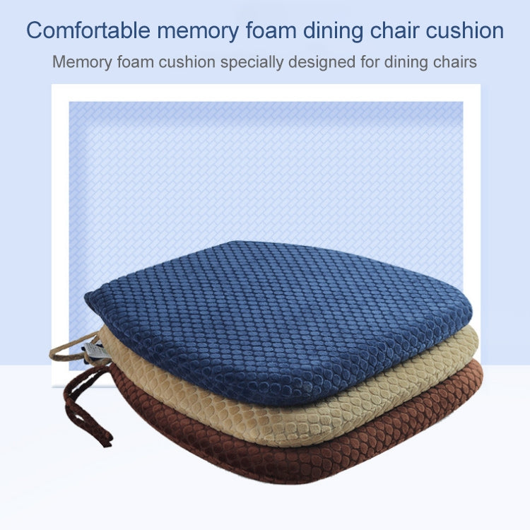 Memory Foam Thicken Stool Cushion Sofa Window Sill Bay Window Seat Cushion, Colour: Dot Paste (Purple)