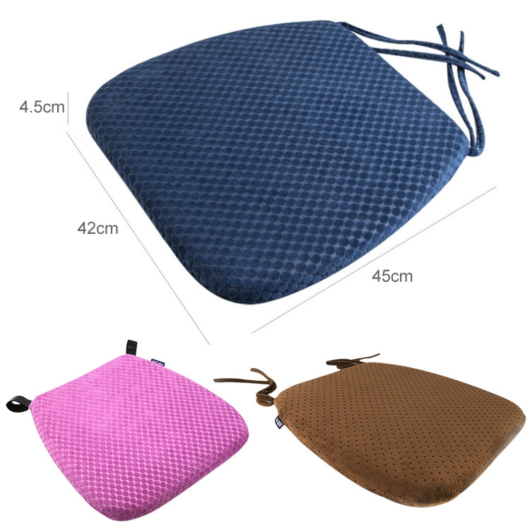 Memory Foam Thicken Stool Cushion Sofa Window Sill Bay Window Seat Cushion, Colour: Dot Bandage (Camel)