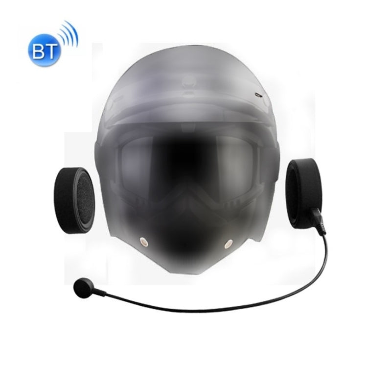 5.0 Bluetooth Headset For Helmet Water-resistant Windproof & Noise Reduction Bluetooth Headset