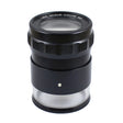8 LED Lights 3 Groups Of Optical Glass HD With Scale 10 Times Magnifying Glass, Specification: Complex Scale Board - Hand Held Style by PMC TechLife | Online Shopping South Africa | PMC TechLife | Buy Now Pay Later Mobicred