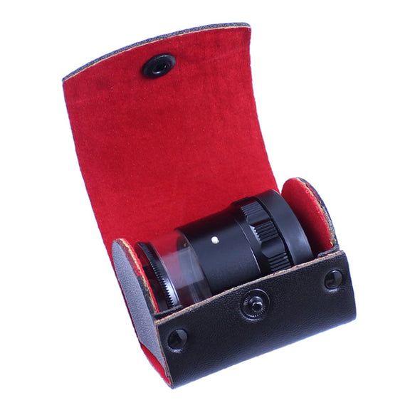 8 LED Lights 3 Groups Of Optical Glass HD With Scale 10 Times Magnifying Glass, Specification: Complex Scale Board