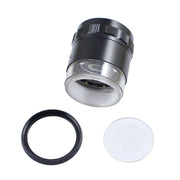 8 LED Lights 3 Groups Of Optical Glass HD With Scale 10 Times Magnifying Glass, Specification: Cross Scale Board