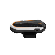 BT-S2 Helmet Bluetooth Headset FM Radio/CSR Full Duplex Walkie Talkie(Black Orange)