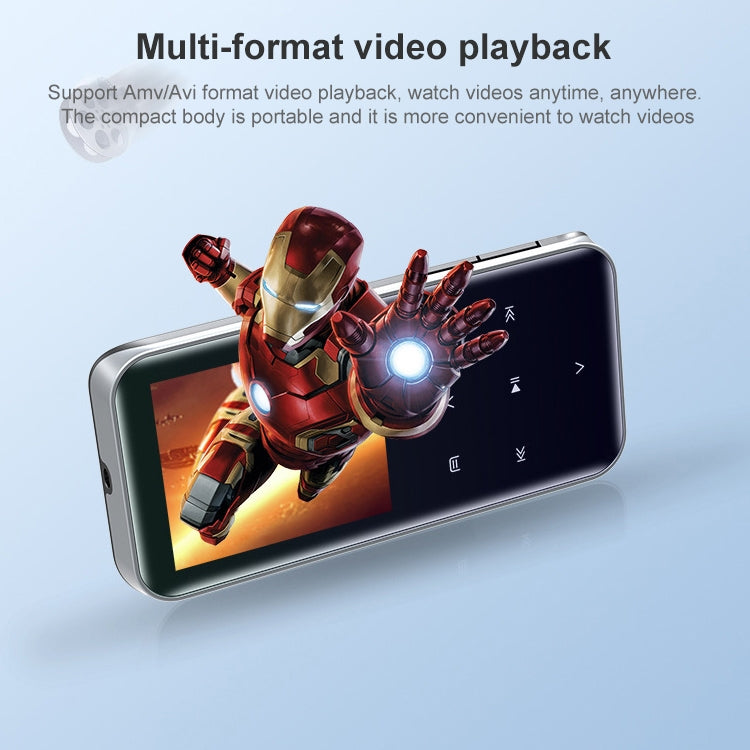 M22 Portable Bluetooth Touch Screen MP3 Player Recorder E-Book, Memory Capacity: 32GB(Black)
