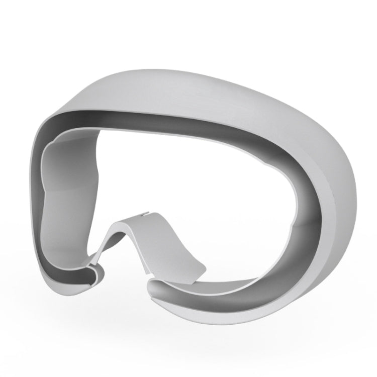 For Pico 4 VR Goggles Eye Pads  Silicone Protective Cover(Light Gray)