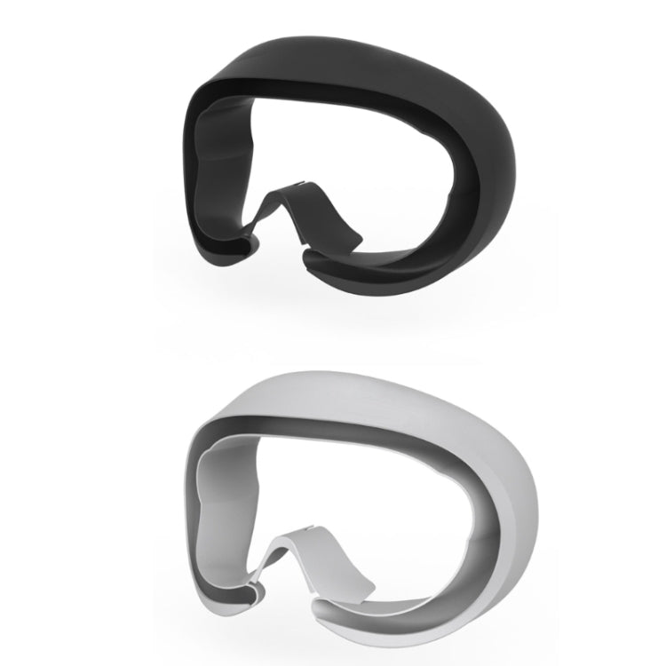 For Pico 4 VR Goggles Eye Pads  Silicone Protective Cover(Black)