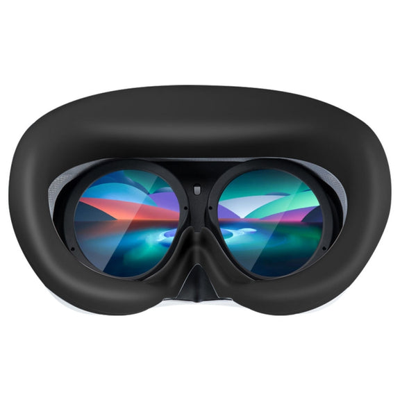 For Pico 4 VR Goggles Eye Pads  Silicone Protective Cover(Black)