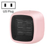 Home Desktop Mini Portable PTC Dumping Power-off Heater, Specification:US Plug(Pink) - Electric Heaters by PMC TechLife | Online Shopping South Africa | PMC TechLife | Buy Now Pay Later Mobicred