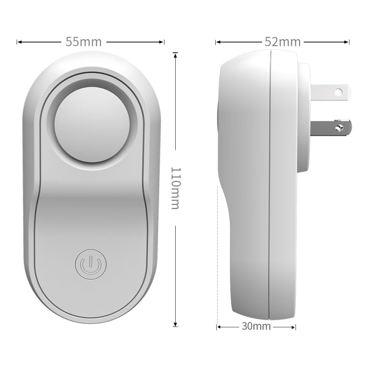BG301 Ultrasonic Rodent Repeller Electronic Multi-Purpose Insect Repeller, Plug Type: AU Plug 220V(White)