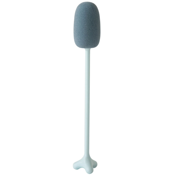 Long Handle Vertical Cup Brush Baby Bottle Sponge Cleaning Brush, Length: 29cm(Blue)