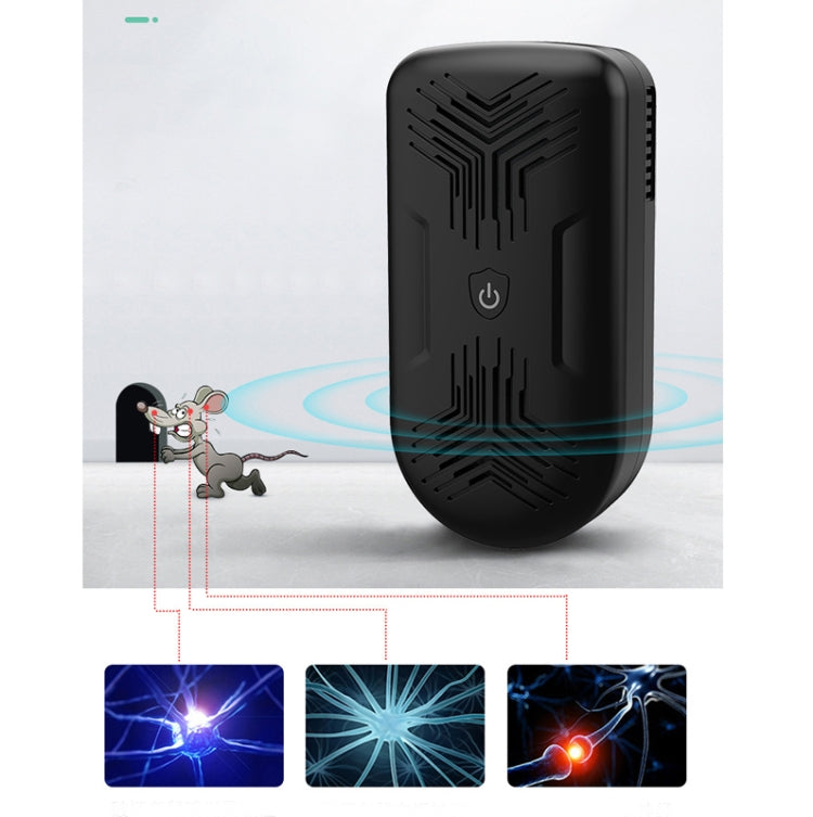 BG309 Ultrasonic Mouse Repeller Mosquito Repeller Electronic Insect Repeller, Product specifications:  UK Plug 220V(White)